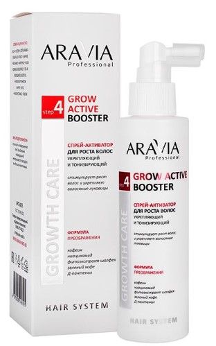 фото упаковки Aravia Professional Спрей-активатор для роста волос