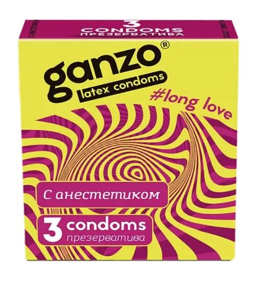 фото упаковки Ganzo Презервативы с анестетиком