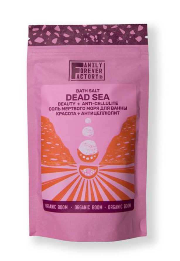 фото упаковки Family Forever Factory Соль для ванны Мертвого моря