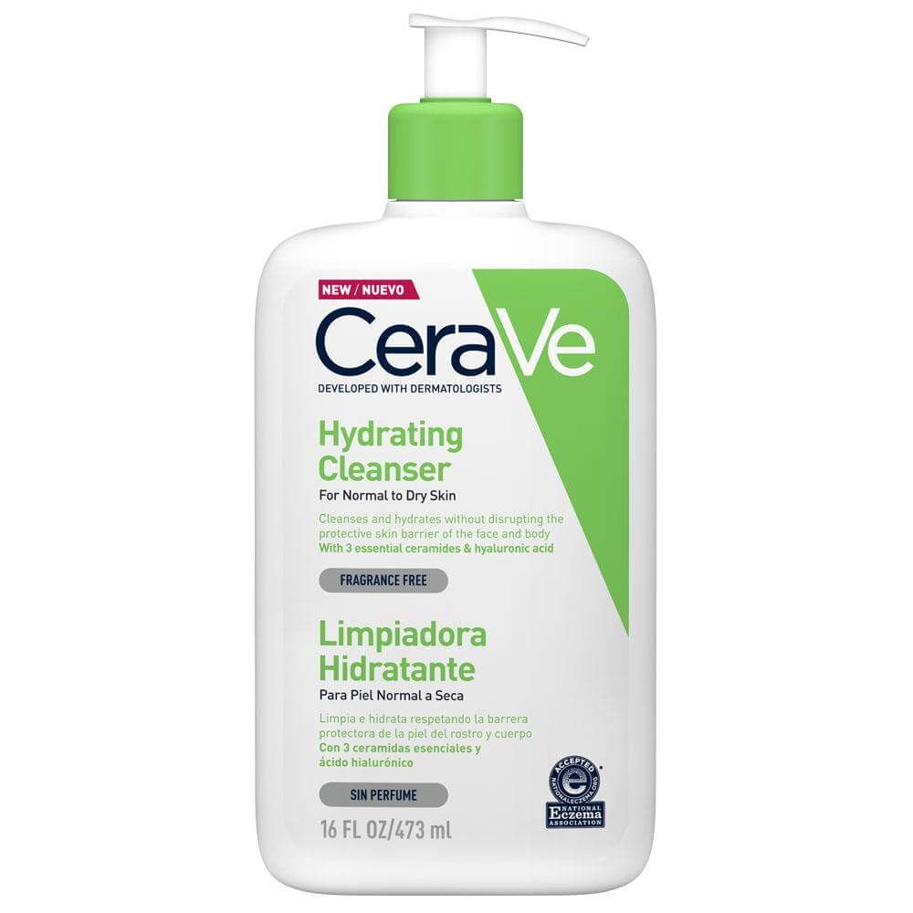 фото упаковки CeraVe Увлажняющий очищающий крем-гель для лица и тела