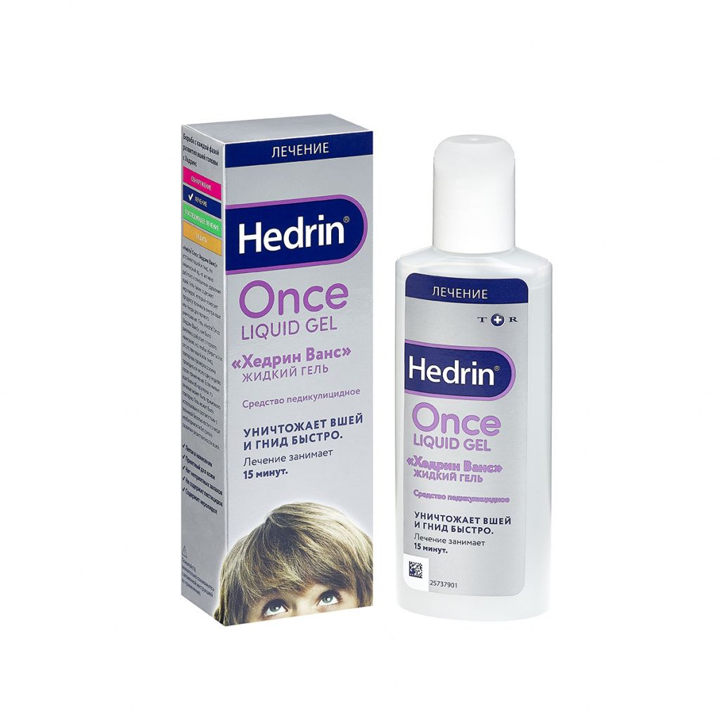 фото упаковки Hedrin Once средство педикулицидное