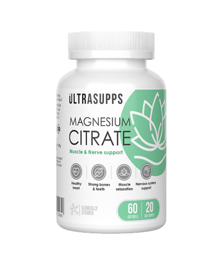 фото упаковки Ultrasupps Магния цитрат