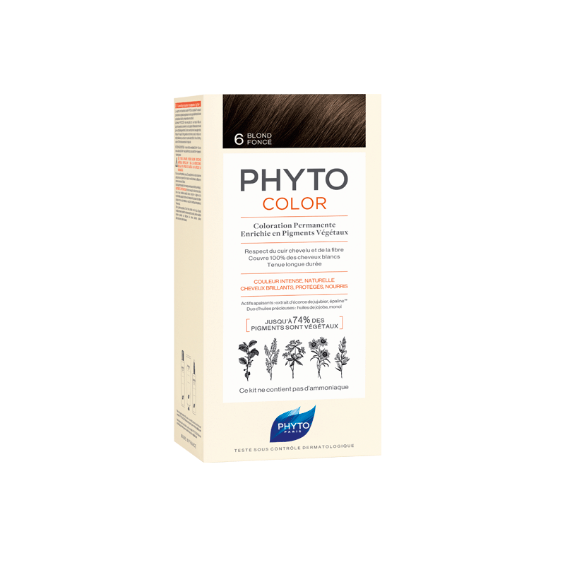 фото упаковки Phytosolba PhytoColor Краска для волос 6 темный блонд