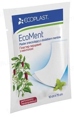 фото упаковки Ecoplast Пластырь перцовый с ментолом EcoMent
