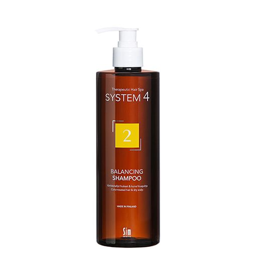фото упаковки System 4 Терапевтический шампунь №2 для сухой кожи головы, сухих и окрашенных волос