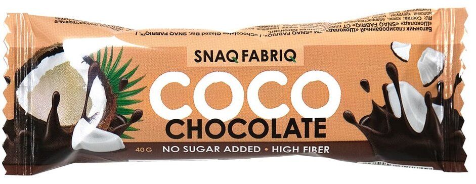 фото упаковки Coco Батончик в шоколаде Шоколадный кокос
