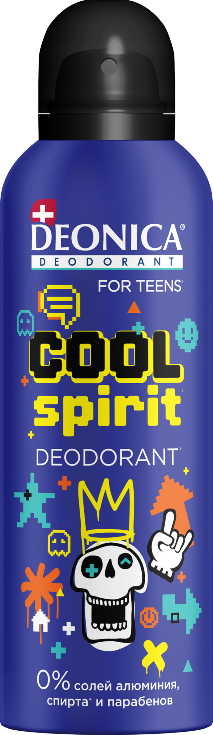 фото упаковки Deonica for teens дезодорант-спрей Cool Spirit