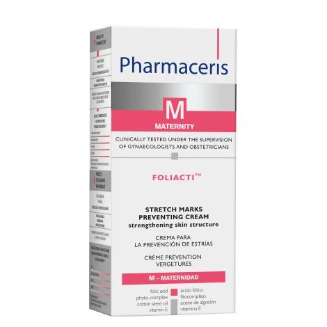 фото упаковки Pharmaceris M Foliacti крем профилактика растяжек