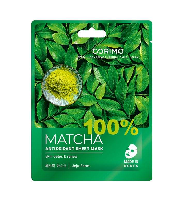 фото упаковки Corimo Matcha Маска для лица тканевая