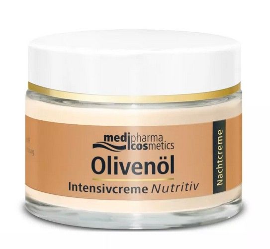 Medipharma Cosmetics Olivenol Крем для лица интенсив питательный, крем для лица, ночной, 50 мл, 1 шт.