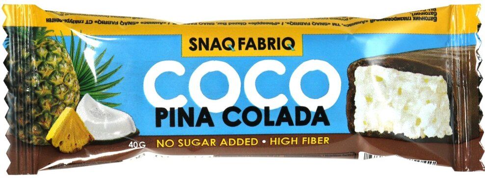фото упаковки Coco Батончик в шоколаде Кокос с ананасом