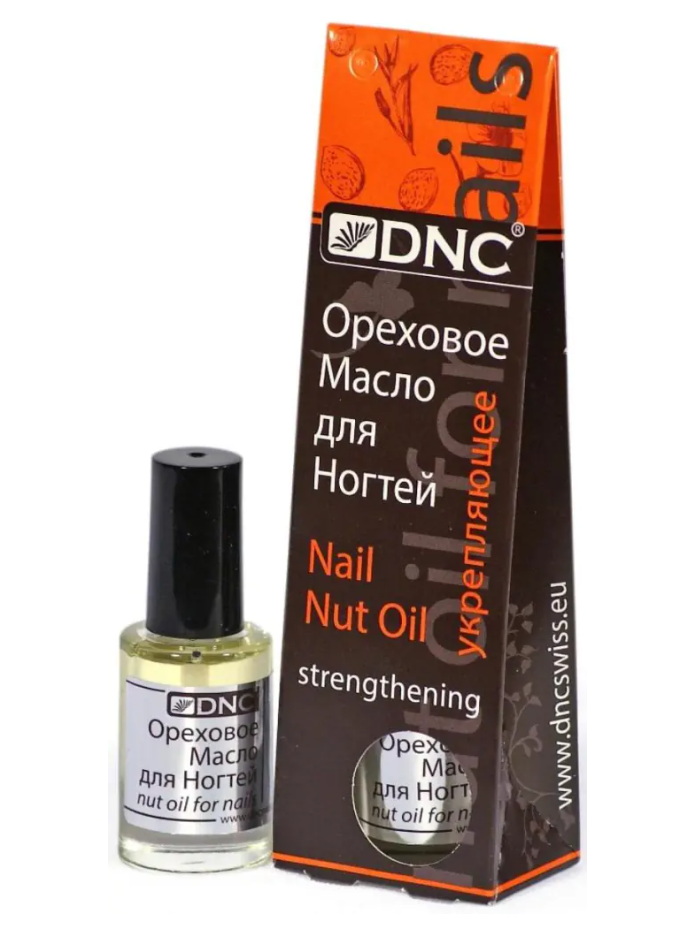 фото упаковки DNC Ореховое масло для ногтей укрепляющее