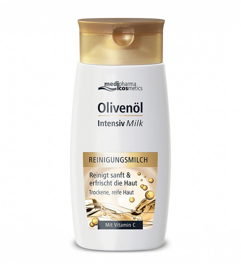 фото упаковки Medipharma Cosmetics Молочко для лица очищающее Olivenol Intensive