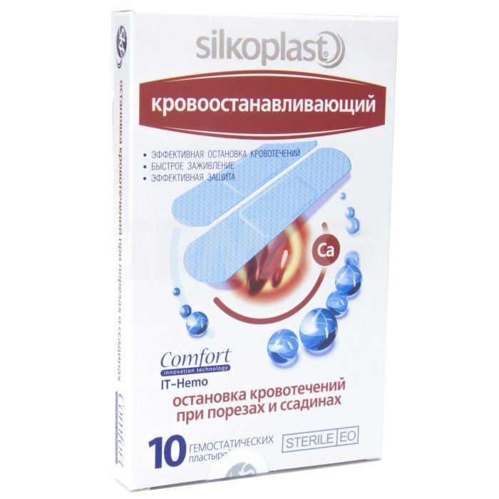 фото упаковки Silkoplast Comfort IT-Hemo пластырь кровоостанавливающий