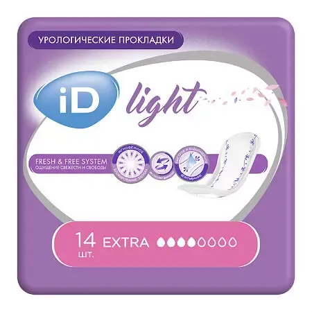 фото упаковки iD light extra прокладки урологические