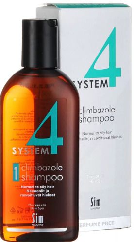 фото упаковки System 4 Терапевтический шампунь №1 для нормальной и жирной кожи головы