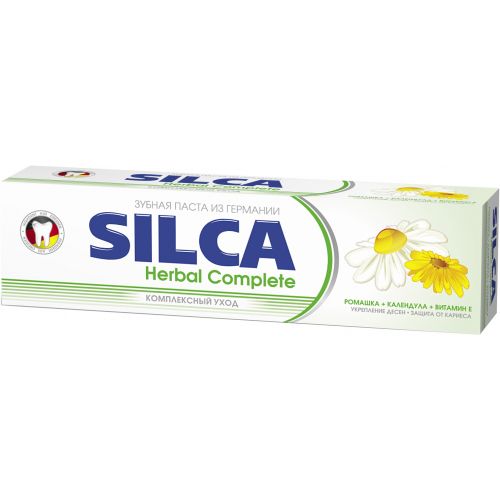 фото упаковки SILCA Herbal Complete Комплексная зубная паста