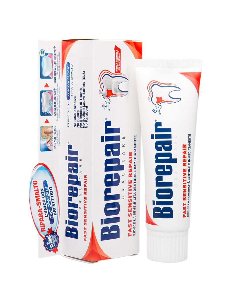 фото упаковки Biorepair Зубная паста для чувствительных зубов