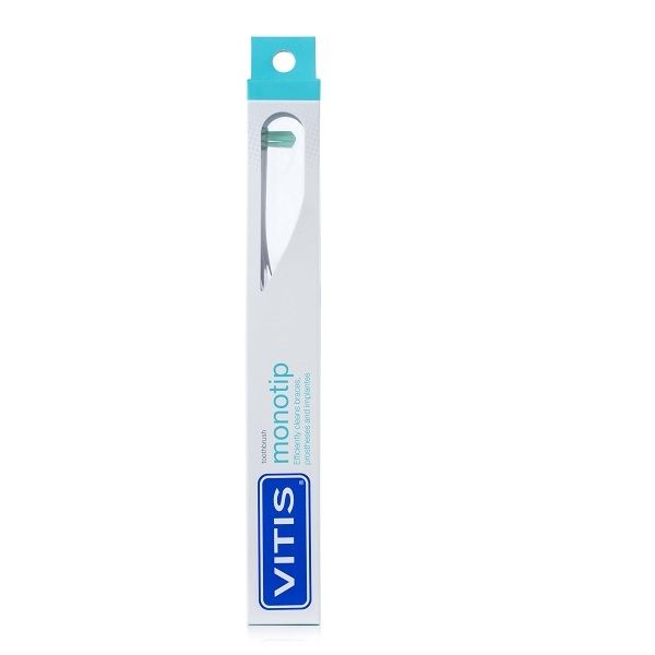 фото упаковки Vitis Monotip Щетка зубная монопучковая для чистки труднодоступных мест