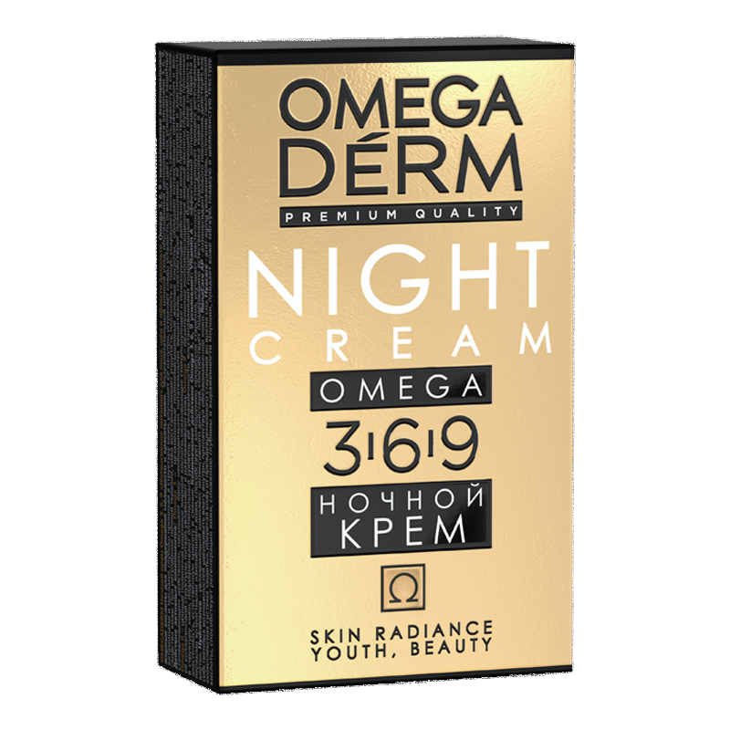 фото упаковки Omegaderm Omega 3,6,9 Ночной крем Интенсивное питание