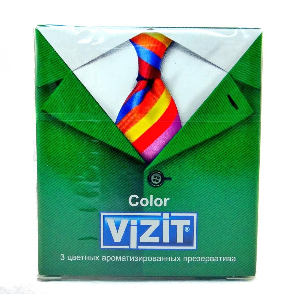 фото упаковки Презервативы Vizit Color