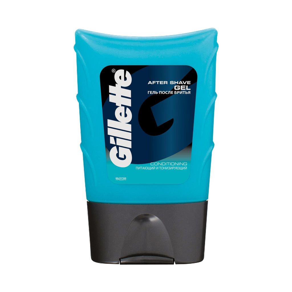 фото упаковки Gillette Conditioning Гель после бритья питающий и тонизирующий