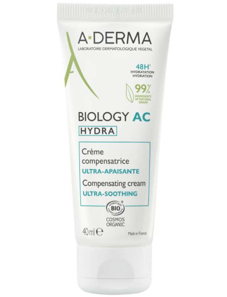 фото упаковки A-Derma AC Hydra Biology Крем восстанавливающий баланс