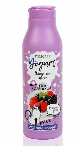 фото упаковки Delicare Yougurt Крем-гель для душа