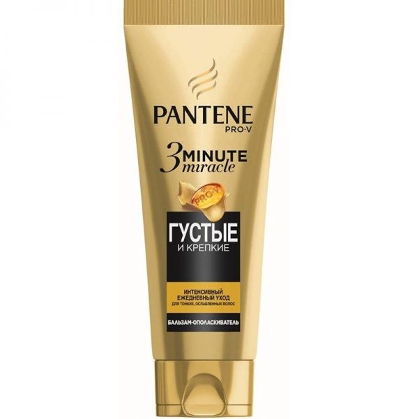 фото упаковки Pantene Pro-V Бальзам для волос Густые и Крепкие