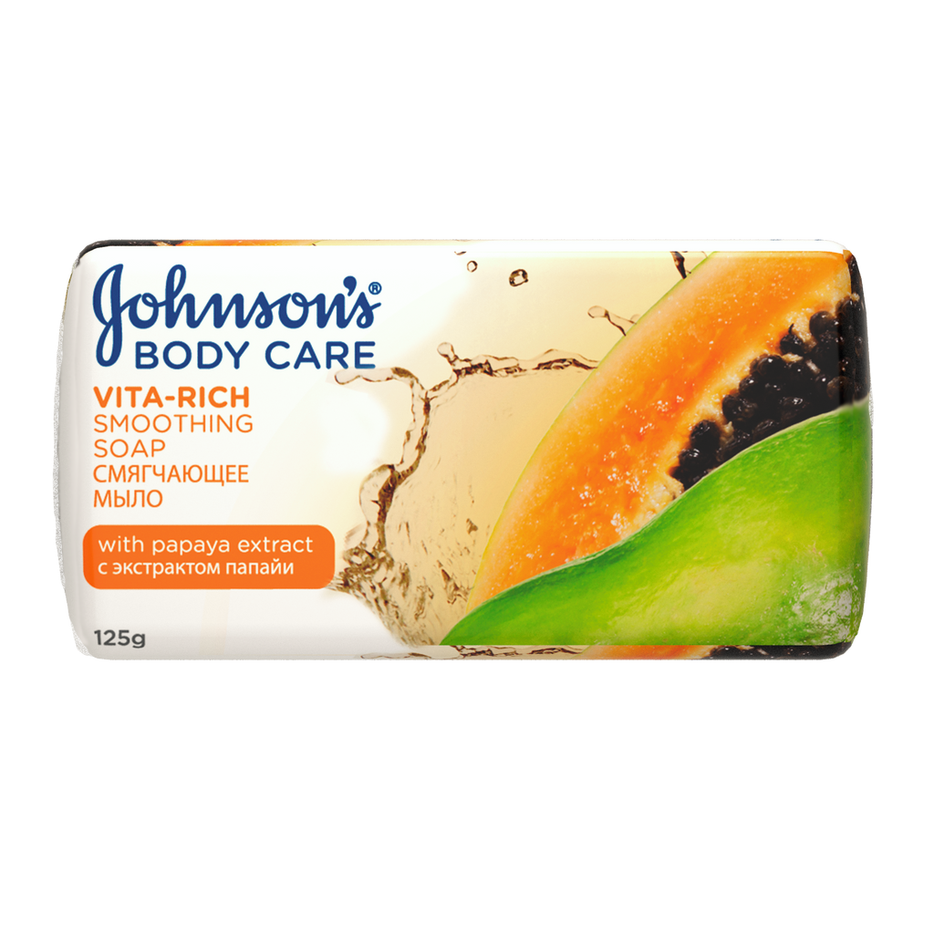 фото упаковки Johnson's body care Vita-Rich Мыло Смягчающее