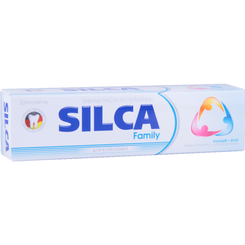 фото упаковки SILCA Family Семейная зубная паста