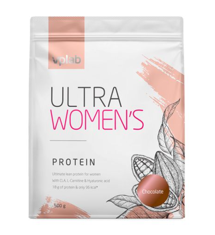 фото упаковки Vplab Протеин для женщин с CLA и гиалуроновой кислотой