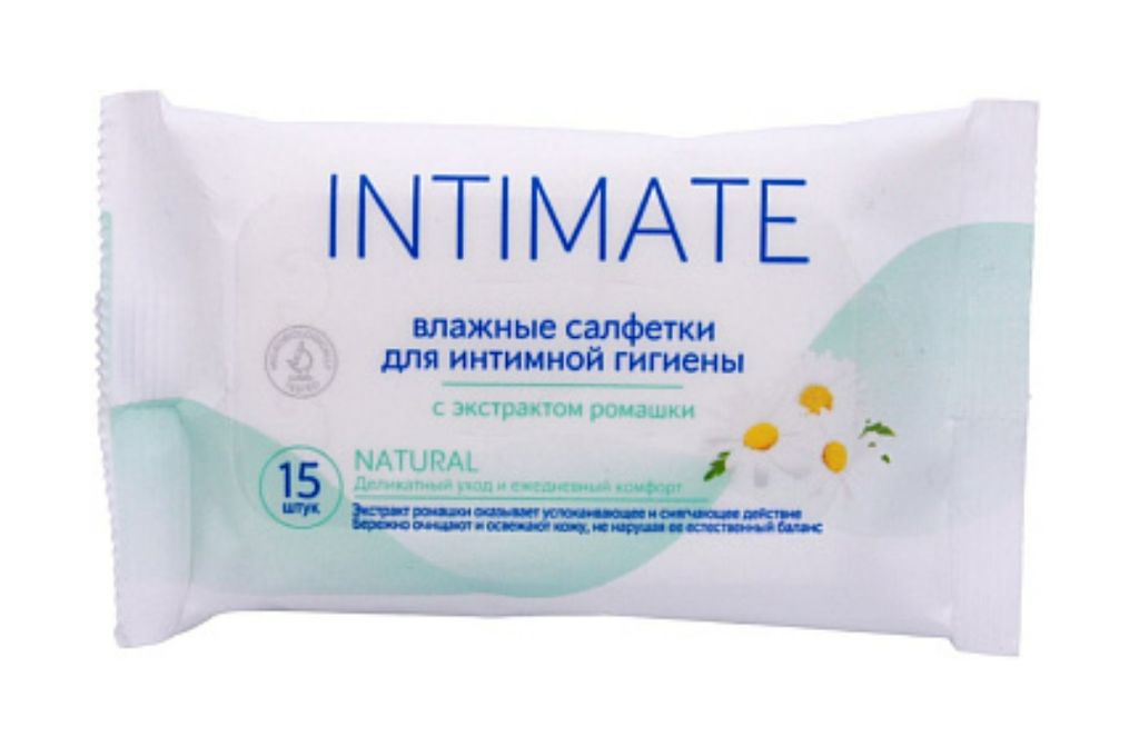 фото упаковки Intimate Салфетки влажные для интимной гигиены
