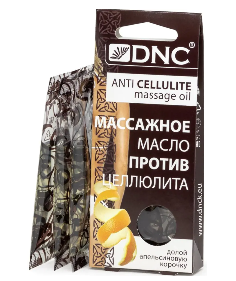 фото упаковки DNC Масло массажное антицеллюлитное