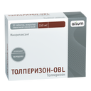 Толперизон-OBL, 150 мг, таблетки, покрытые пленочной оболочкой, 30 шт.