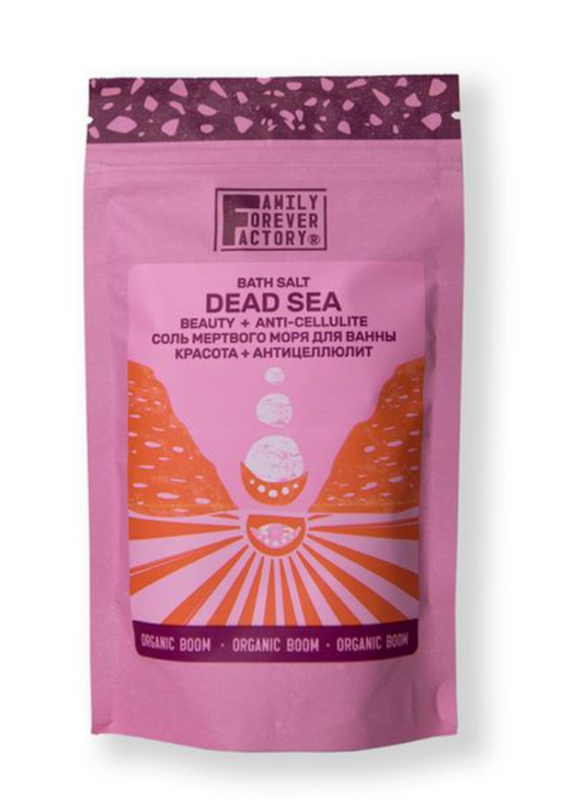Family Forever Factory Соль для ванны Мертвого моря, красота+антицеллюлит, 300 г, 1 шт.