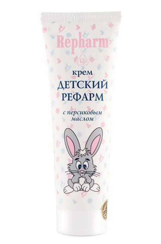 Repharm Крем детский, крем для лица, с персиковым маслом, 50 г, 1 шт.