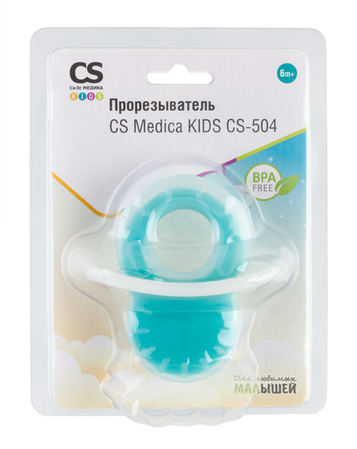 Прорезыватель CS Medica Kids, CS-504, 1 шт.