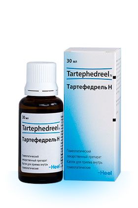 Тартефедрель Н, капли для приема внутрь гомеопатические, 30 мл, 1 шт.