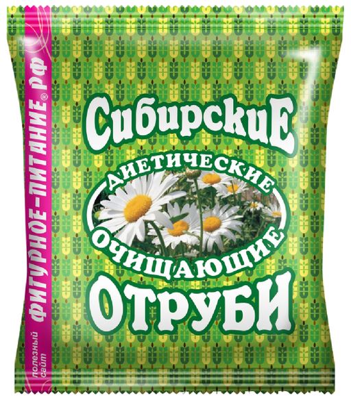 Сибирские отруби пшеничные очищающие, 200 г, 1 шт.