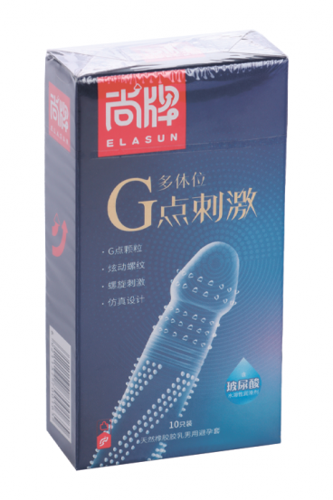 Elasun G-spot stimulation Презервативы особо тонкие, презерватив, 10 шт.