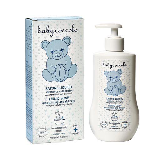 Babycoccole Мыло жидкое детское, мыло жидкое, 250 мл, 1 шт.