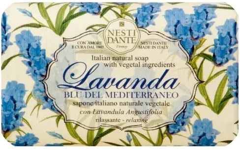Nesti Dante Мыло туалетное Лаванда голубое средиземноморье, мыло, 150 г, 1 шт.