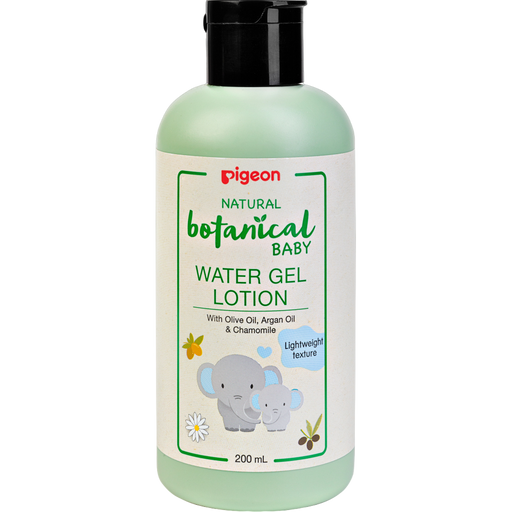 Pigeon Гель-лосьон для тела увлажняющий Natural Botanical Baby Water Gel, 200 мл, 1 шт.