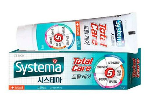 Lion Systema Total Care Зубная паста Комплексный уход, паста зубная, мята, 120 г, 1 шт.