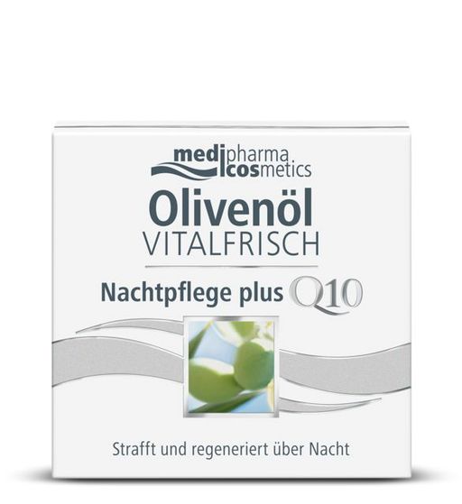 Medipharma Cosmetics Крем для лица против морщин Olivenol Vitalfrisch, крем для лица, ночной, 50 мл, 1 шт.