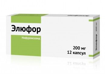 Элюфор, 200 мг, капсулы, 12 шт.