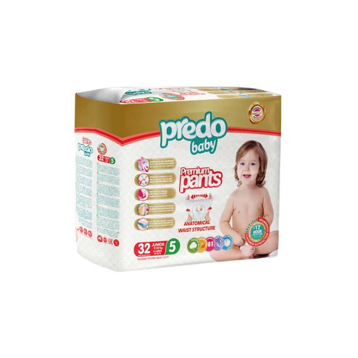 Predo Baby Подгузники-трусики для детей, р. 5, 11-25кг, 32 шт.