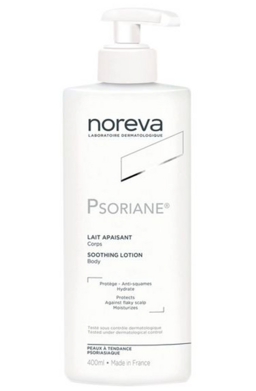 Noreva Psoriane Молочко для раздраженной шелушащейся кожи тела, молочко для тела, смягчающий, 400 мл, 1 шт.