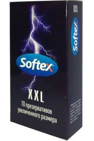 Презервативы Софтекс/Softex XXL, презерватив, увеличенного размера, 10 шт.